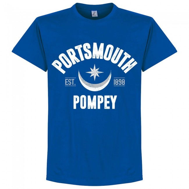 Portsmouth Established T-Shirt - Royal