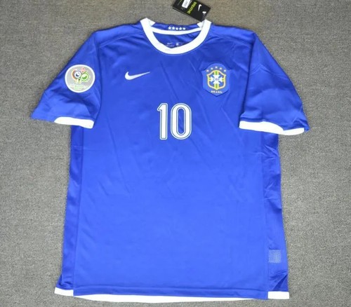 Premium 2006 Brazil Jersey Retro World Cup With Collector's Item