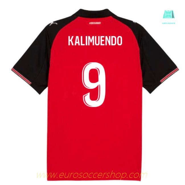 2025-2026 Stade Rennais Home Shirt (Kalimuendo 9)