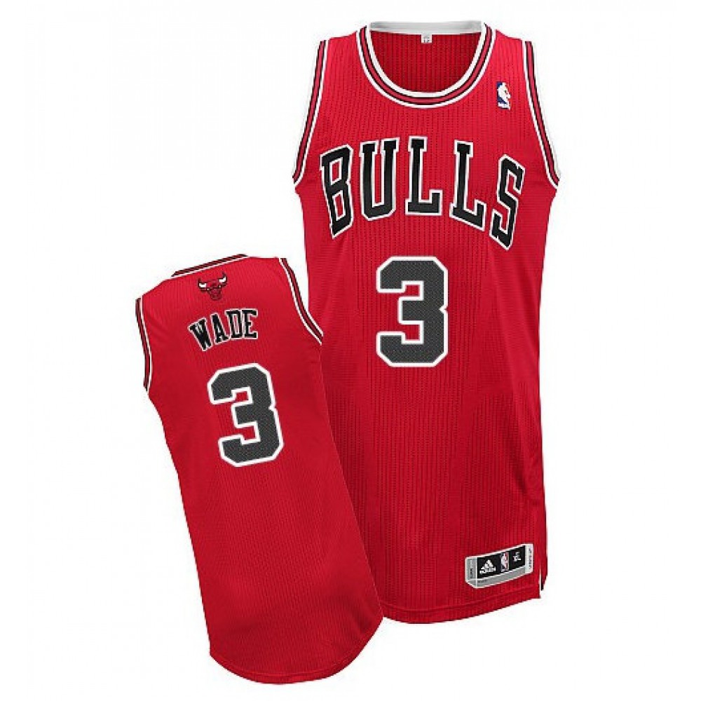 Durable Jersey Chicago Bulls 3 Red - - NBA Collection