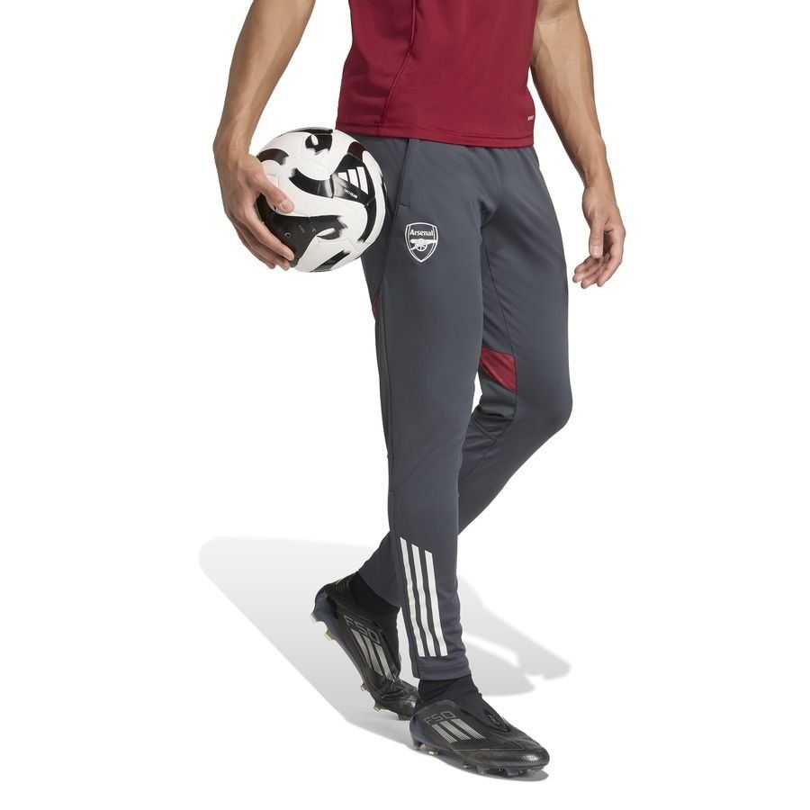 Arsenal Training Trousers Tiro 25 Eu Dark Grey/collegiate Burgundy