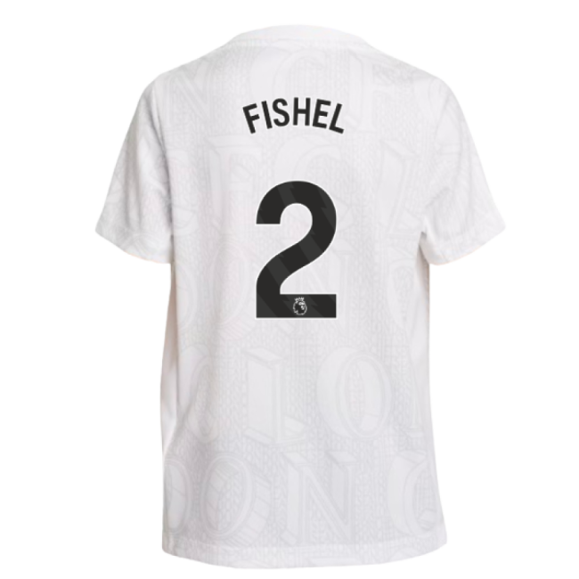 Authentic Design Devoted Chelsea Chelsea Pre Match Shirt White Kid...