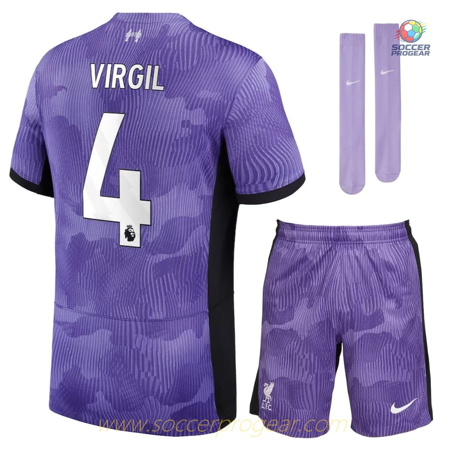 Liverpool Third Football Shirt 2023 2024 Virgil