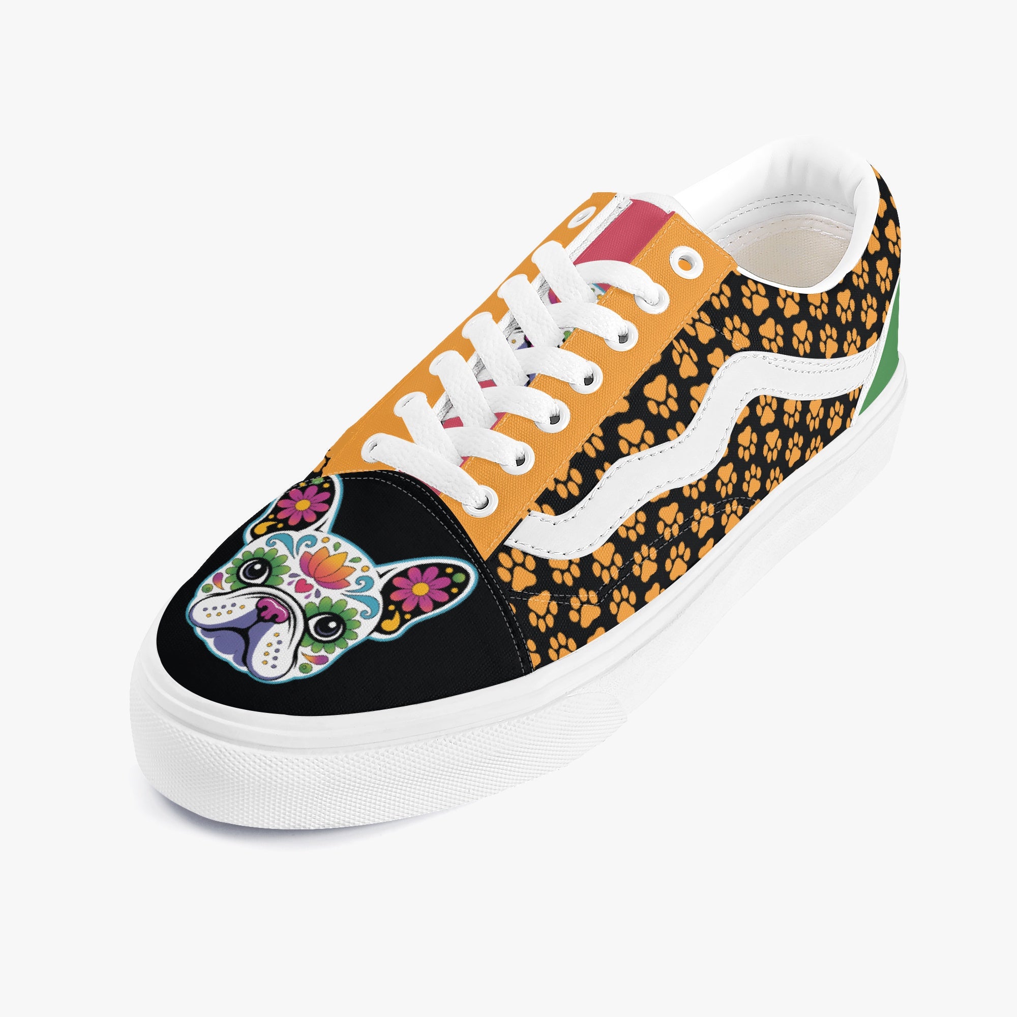 Domino - Trendy Trendy Low-top Canvas Sneakers Outdoor Style