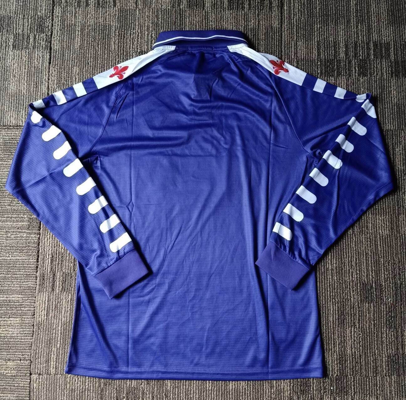Cheap 1998 Fiorentina Home long sleeves kit