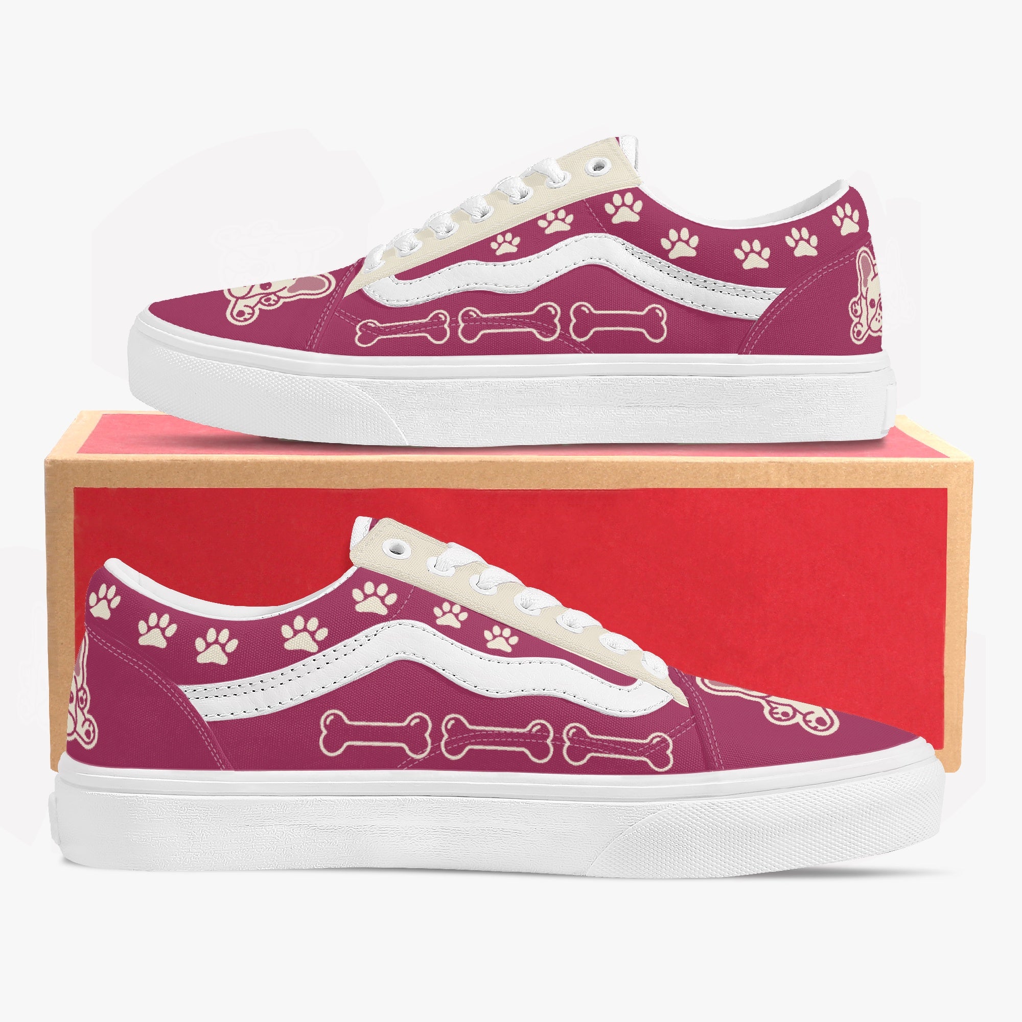 Lifestyle-Driven Estelle - Trendy Low-top Canvas Sneakers for Street