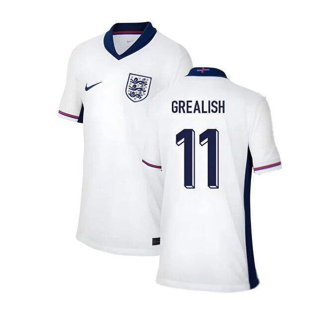 Low Cost 2024-2025 England Home Shirt (Kids) (Grealish 11) Unique