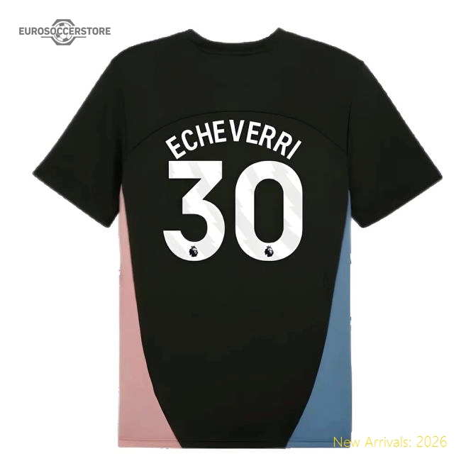 Shirt Myrtle Echeverri 30 Official 2024-2025 Man City Training