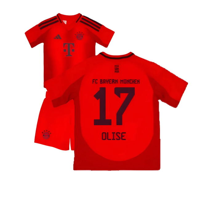 Rare Premium Edition Bayern Munich Home Collector Jersey (Olise 17)