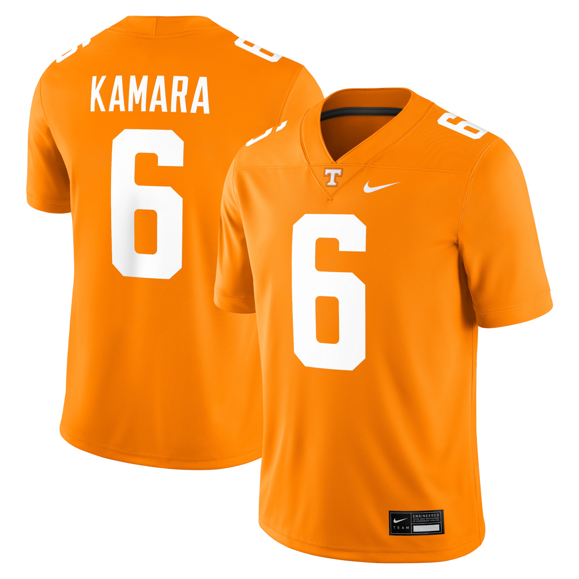 [NJP] Alvin Kamara Tennessee Volunteers Alumni Game Jersey - Tennessee Orange