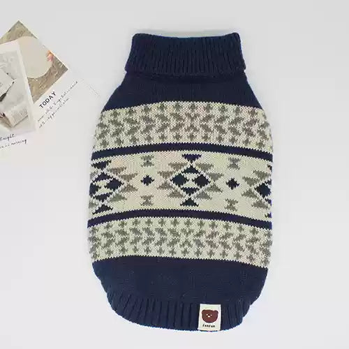 French Bulldog Knit Sweater – Soft Sleeveless Pullover for Small Dogs