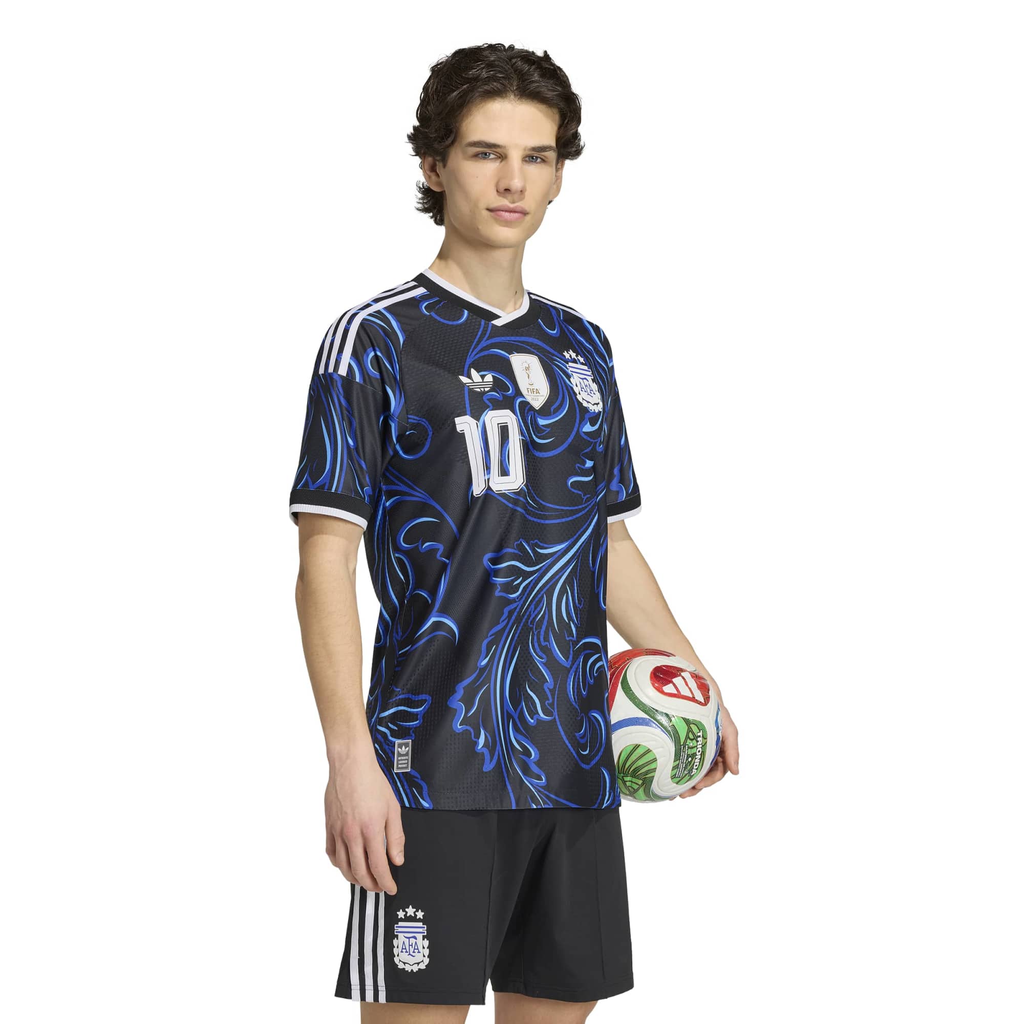 [SJH] Lionel Messi #10 Argentina National Team 2026 Away Authentic Player Jersey - Black