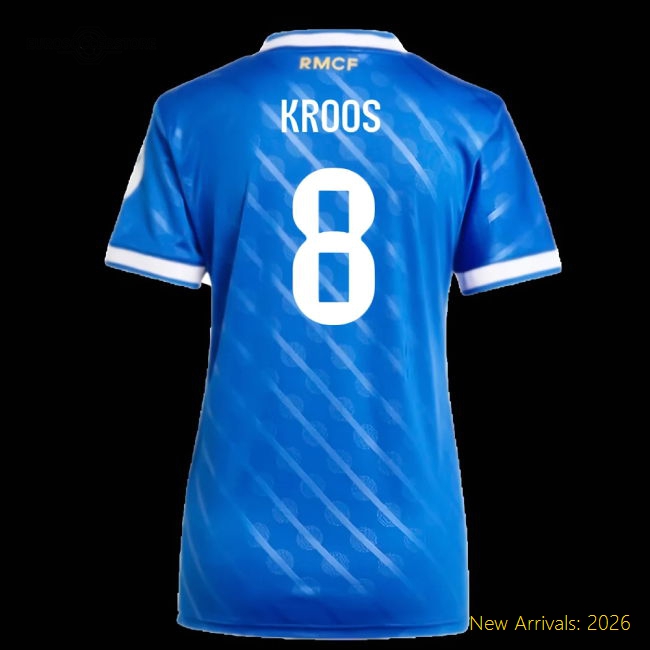 Premium Womens Football Team Kroos Jersey 2025-2026 Comfortable