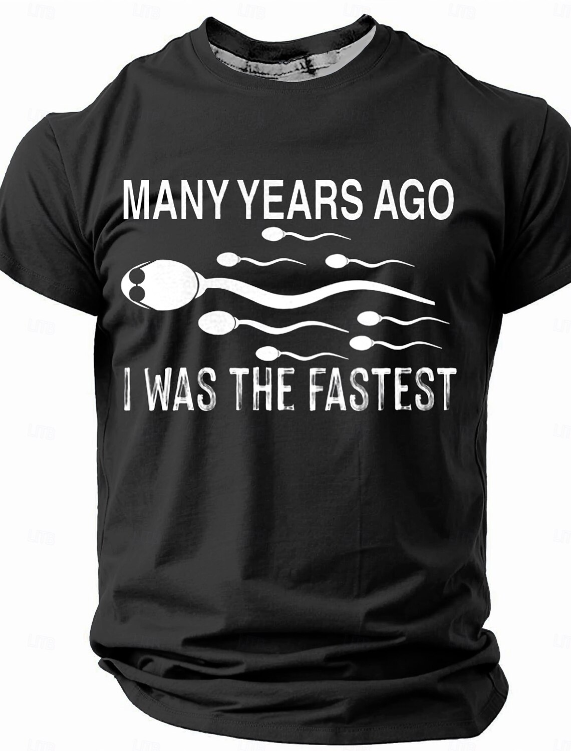 Mens Funny Graphic T-Shirt: 'If You're Trying to Scare Me I'm