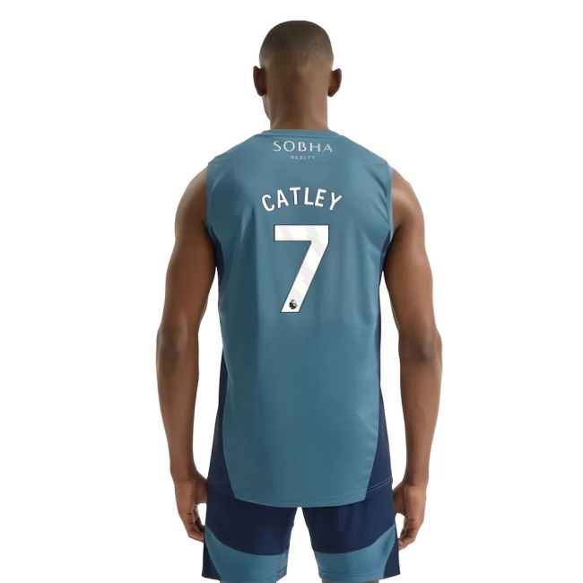 Arsenal 2025-20 Home Football Kit Catley 7 L S