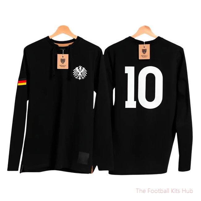 Germany Retro Black Die Adler LS Football Shirt