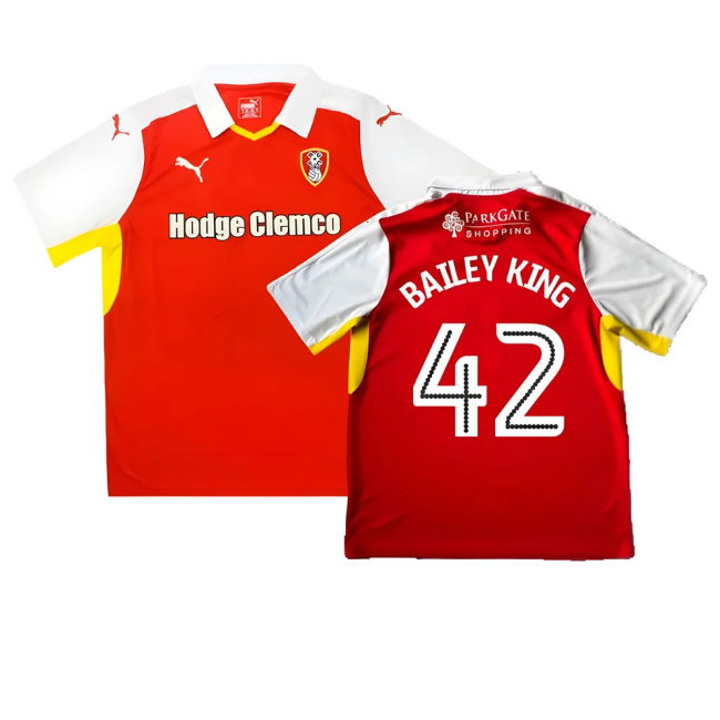 True Rotherham Home Shirt Good Xl Bailey King #42 Elite Performanc...