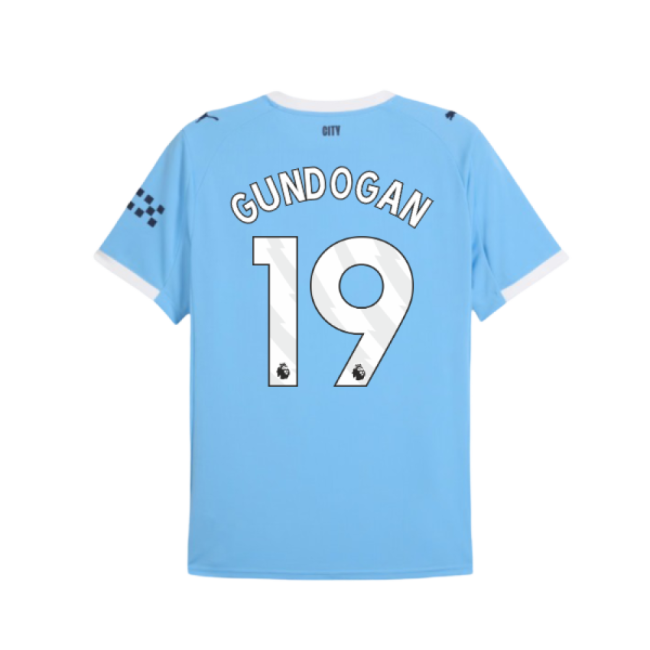 Classic Official Home Uniform Gundogan 19 2025-2026 Man City