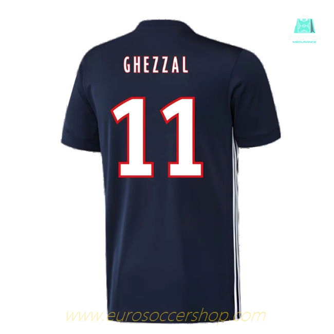 Lyon 2017-18 Away Shirt ((Excellent) L) (Ghezzal 11)