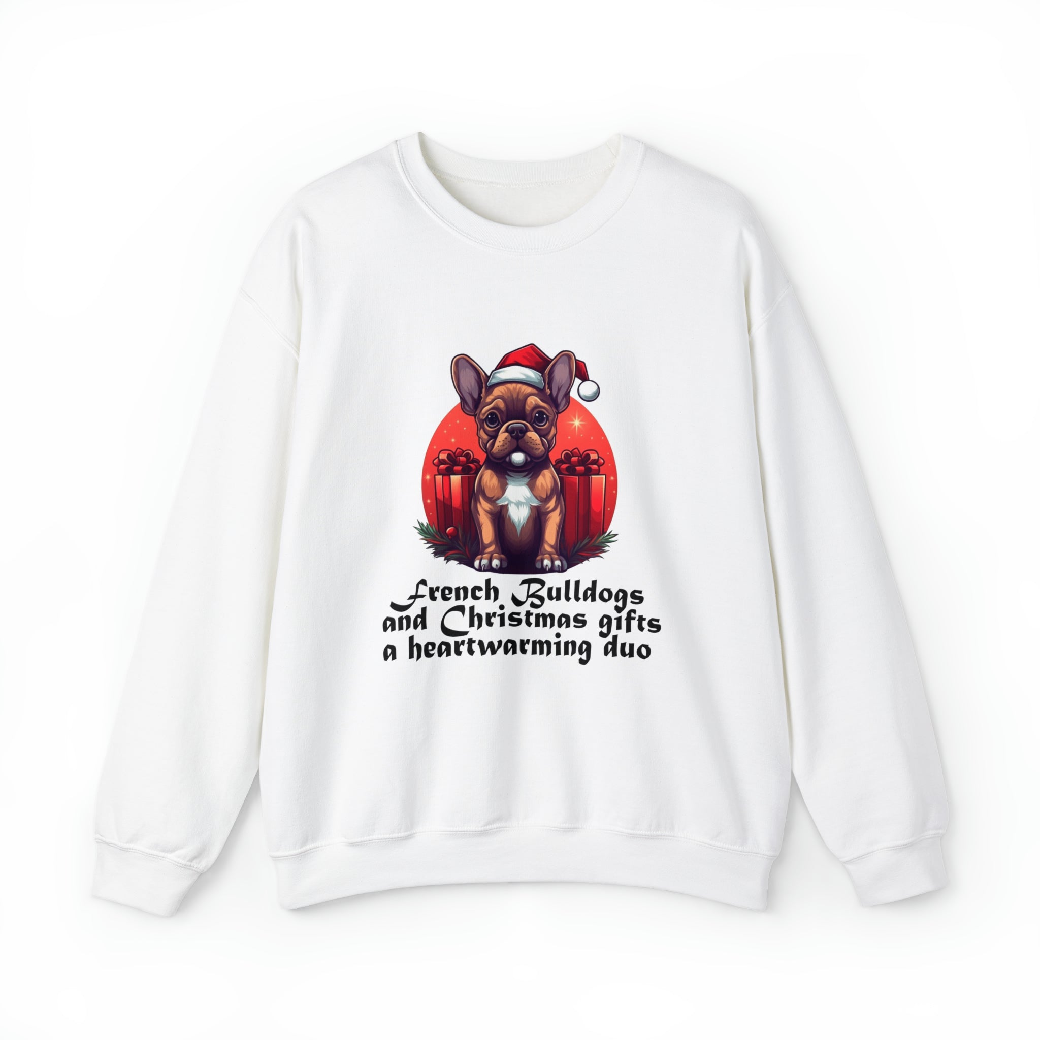 French Bulldog Christmas Gift Sweater Unisex Sweatshirt Durable Dog Item