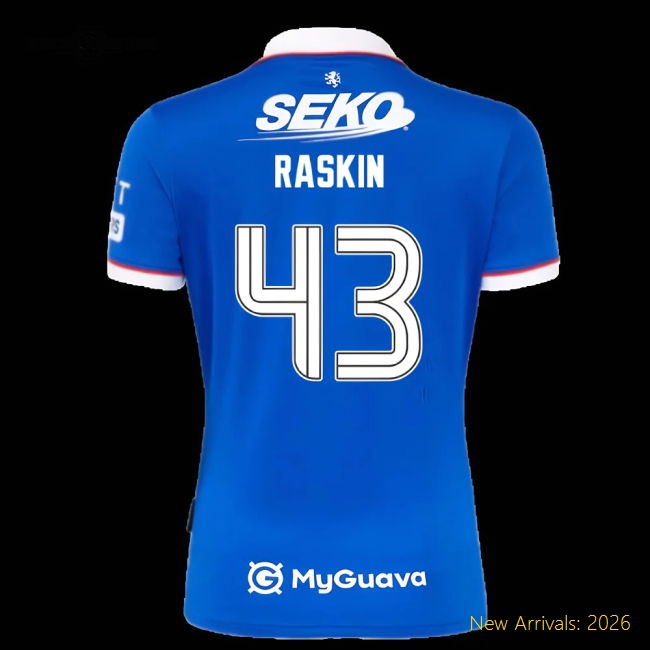 2025-2026 Rangers Home Shirt - Womens (Raskin 43)