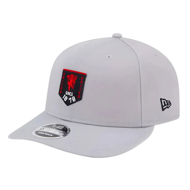 Women's Manchester United Pennant Grey 9FIFTY Snapback Cap