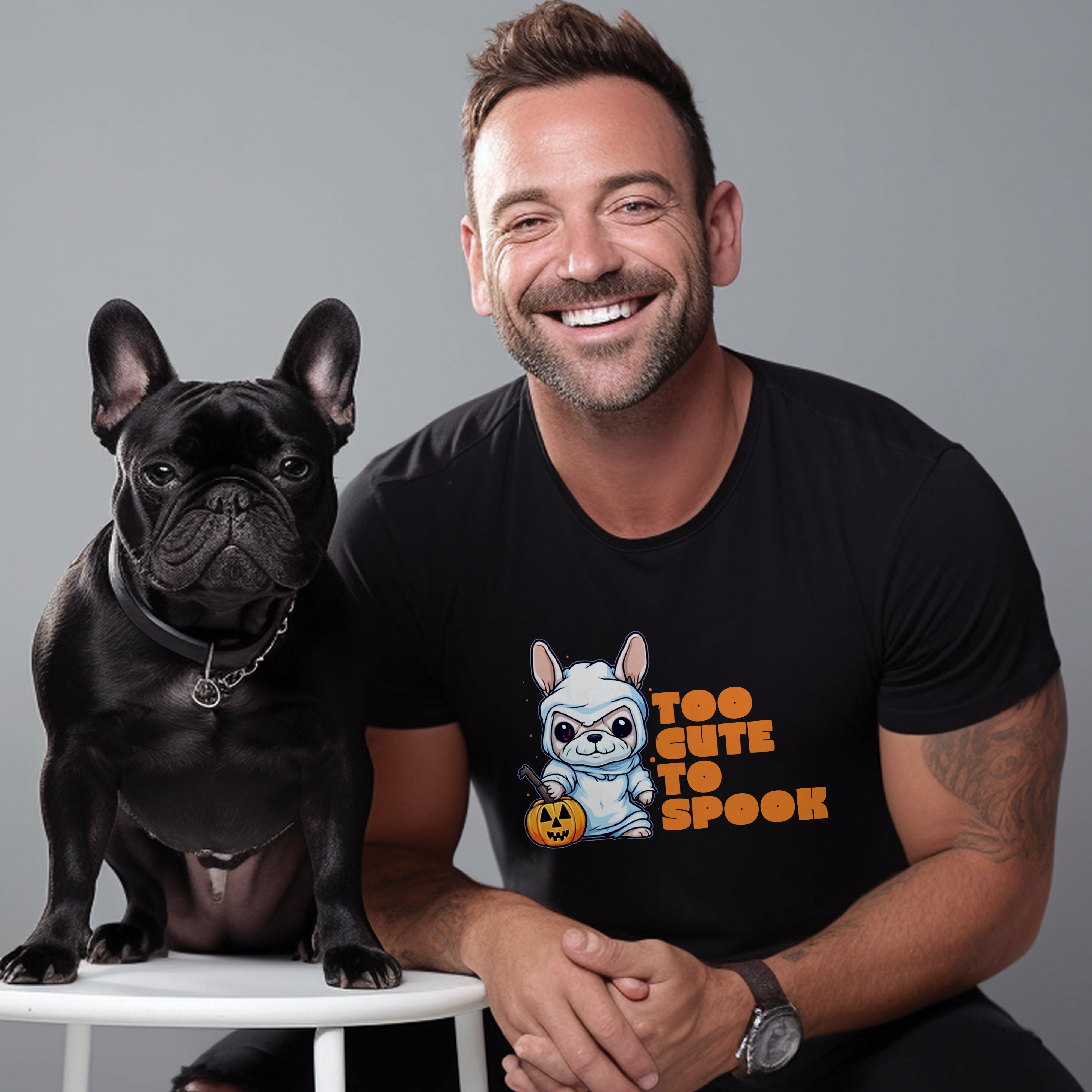 Durable Too Cute - Trendy Unisex T-shirt Frenchie Themed Wear