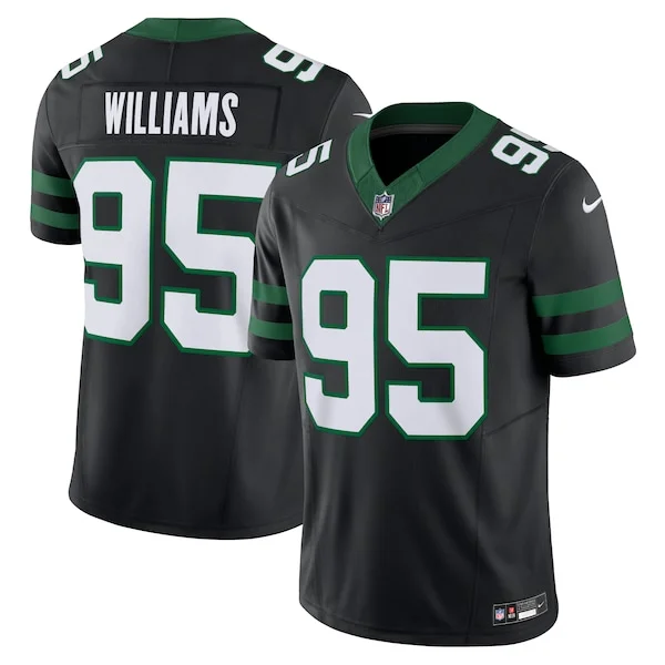 None Quinnen Williams Limited Jersey - Black | NFL Player Jersey