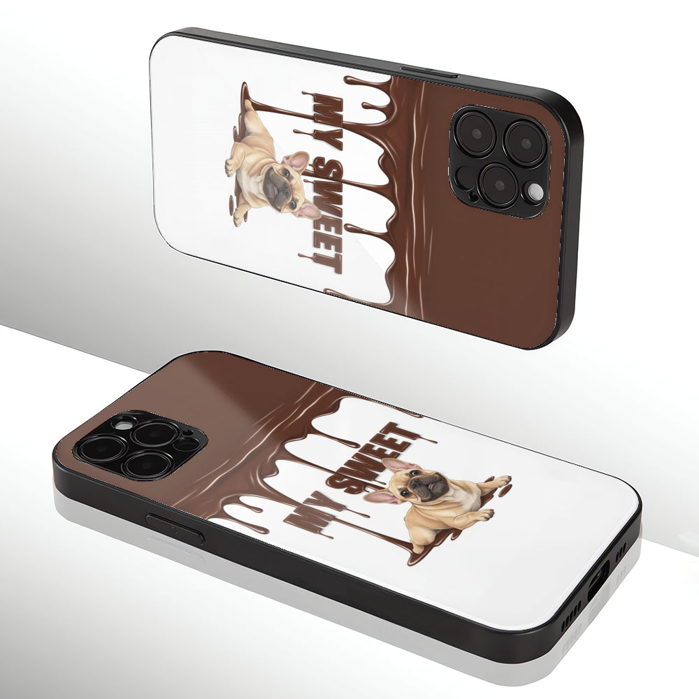 Nova - Frenchie Iphone & Samsung Glass Case Indoor Use | Breed-optimized