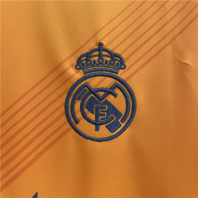 Premium Advanced Fabric Real Madrid 2425 Away Orange Shirt