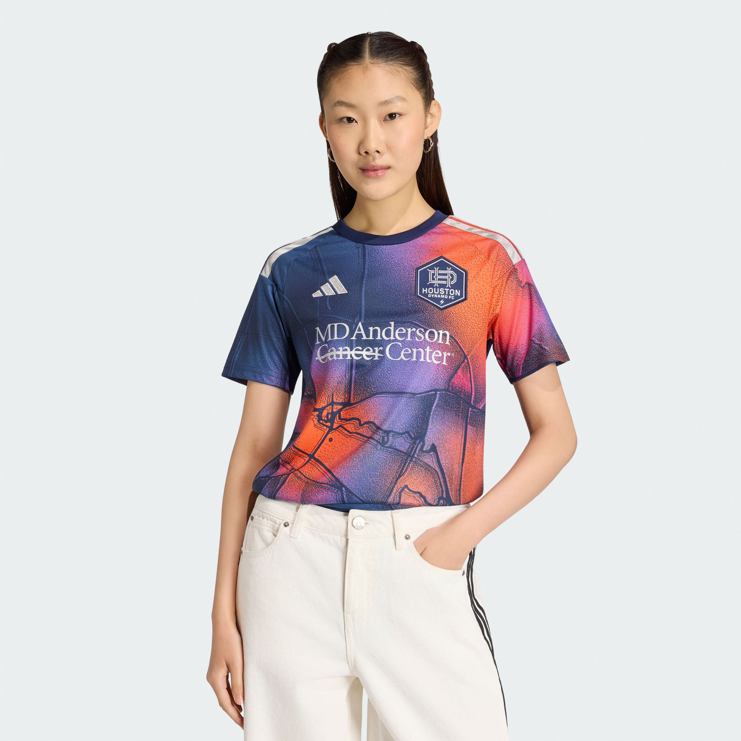 [SJH] Youth Houston Dynamo FC Women's 2026 Mission Control Replica Jersey - Blue