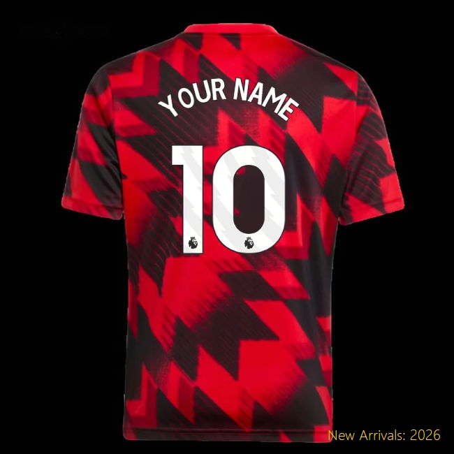 Non-toxic Man Utd Kids Jersey 2025-2026 Dri-fit Soft-touch