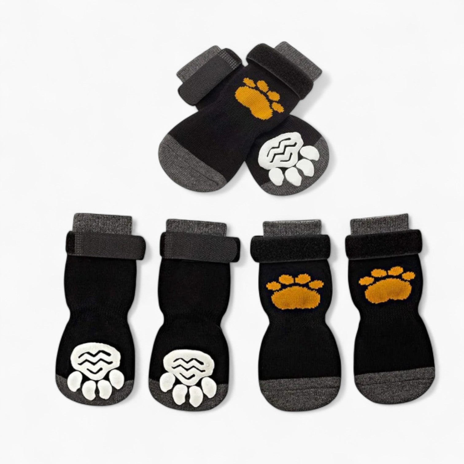 French Bulldog Sockpaw Frenchie Booties – Non Slip Adjustable