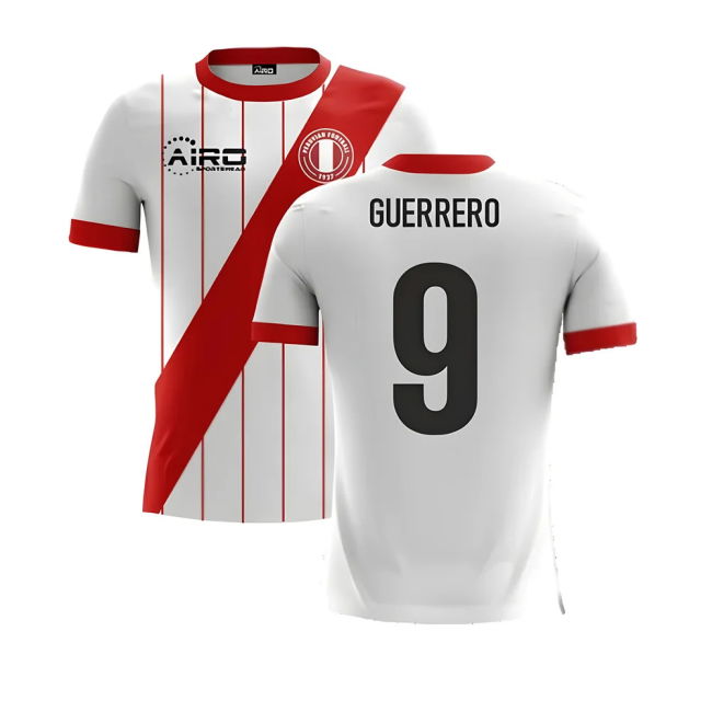 Match 2025-2026 Peru Airo Concept Home Shirt (Guerrero 9)