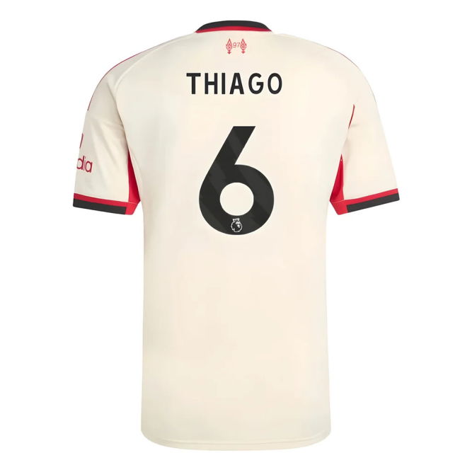 Thiago 6 Game Replica Liverpool Away Fan Jersey (Kids) (1)