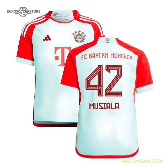 2023-2024 Bayern Munich First Jersey (kids) (musiala 42)