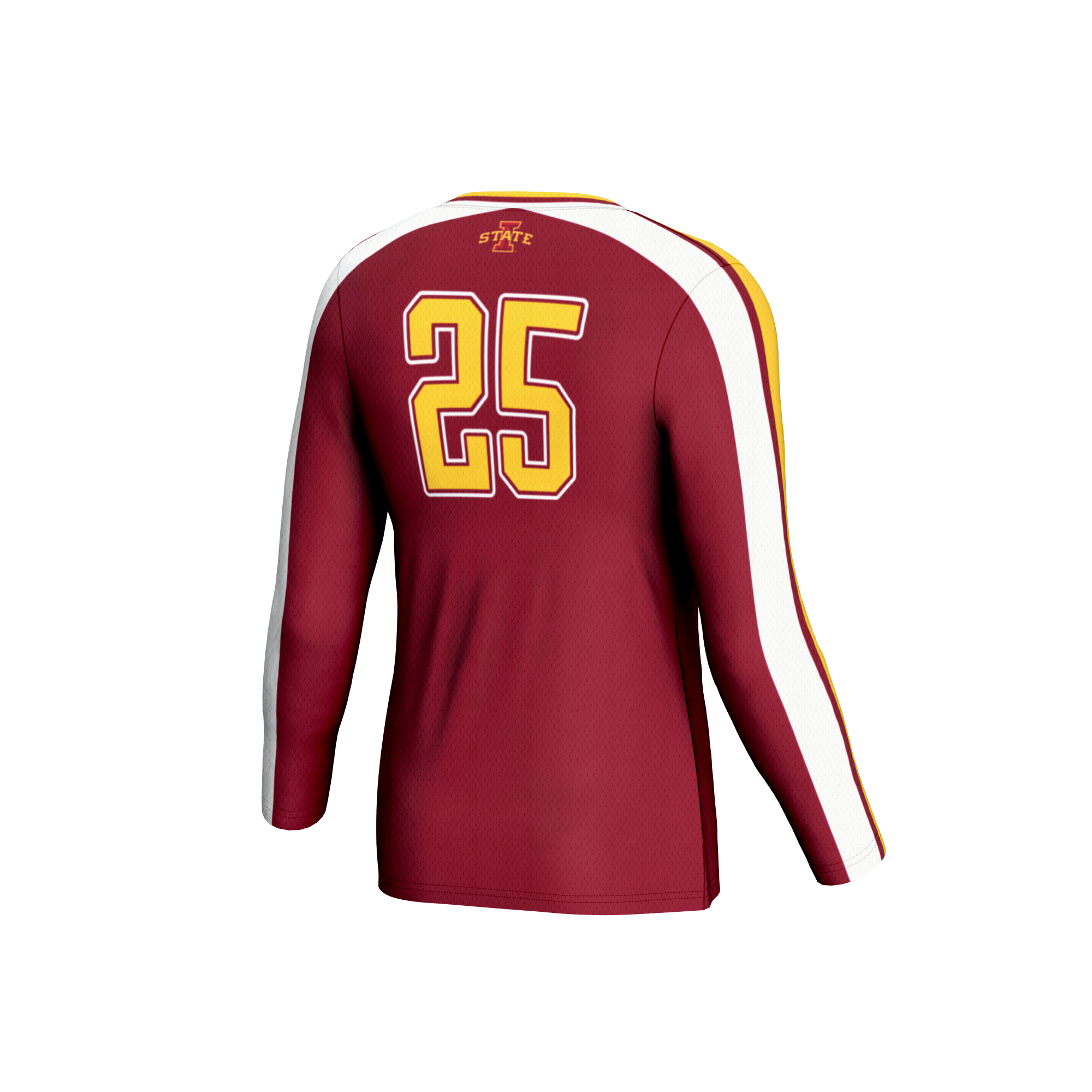 [NJP] Iowa State Cyclones GameDay Greats Youth Women's Volleyball Lightweight Fashion Jersey - Cardinal