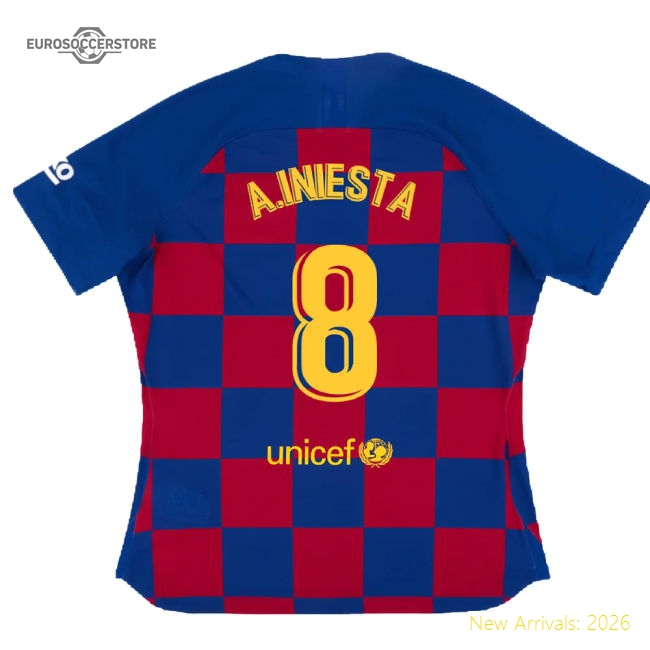 Premium Football Team Womens Jersey A.iniesta 2024-2025 Climacool