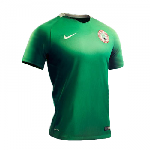 Professional Quick Dry Nigeria Home 2017 Soccer Jersey Shirt