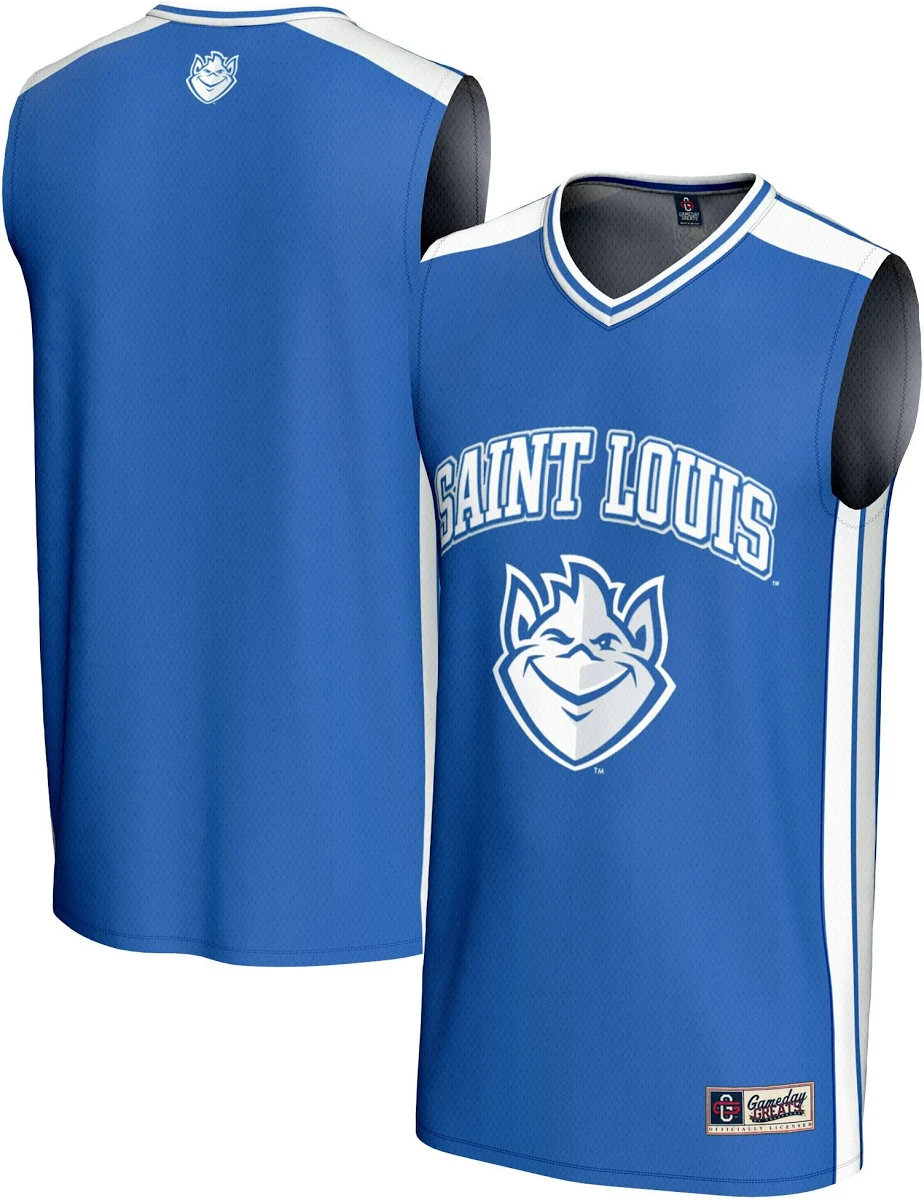 [NJP] Saint Louis Billikens GameDay Greats Youth Basketball Jersey - Blue