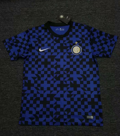 2019-20 INTER MILAN PRE-MATCH TRAINING JERSEY SHIRTS - Official