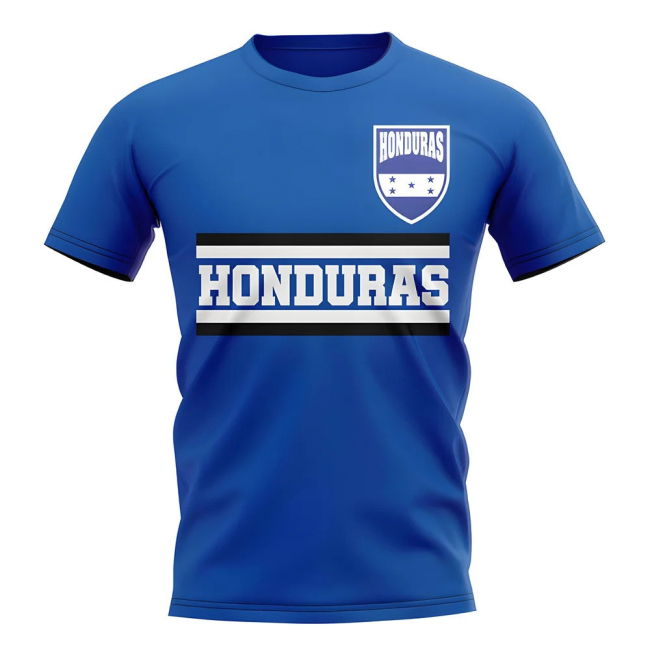 Performance-Driven Honduras Core Football Country T-Shirt (Blue)