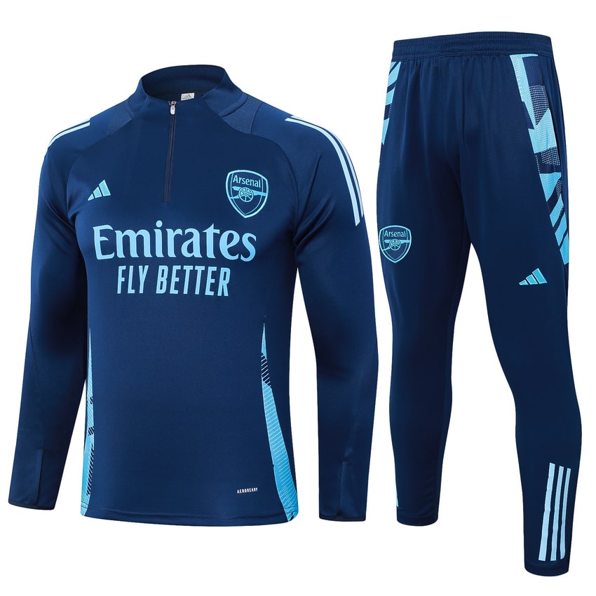 Arsenal Training Tracksuit 2024 2025 Blue