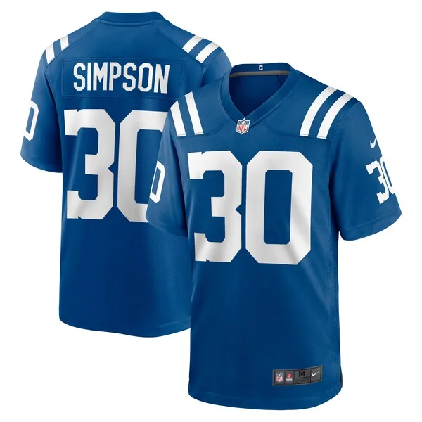 None Game NFL Jersey - Royal | Official Football Apparel | NFL Footbal