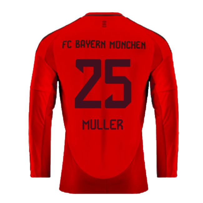 Top Tier Die-hard Bayern Muller #25 Fresh Look Jersey Prodigy