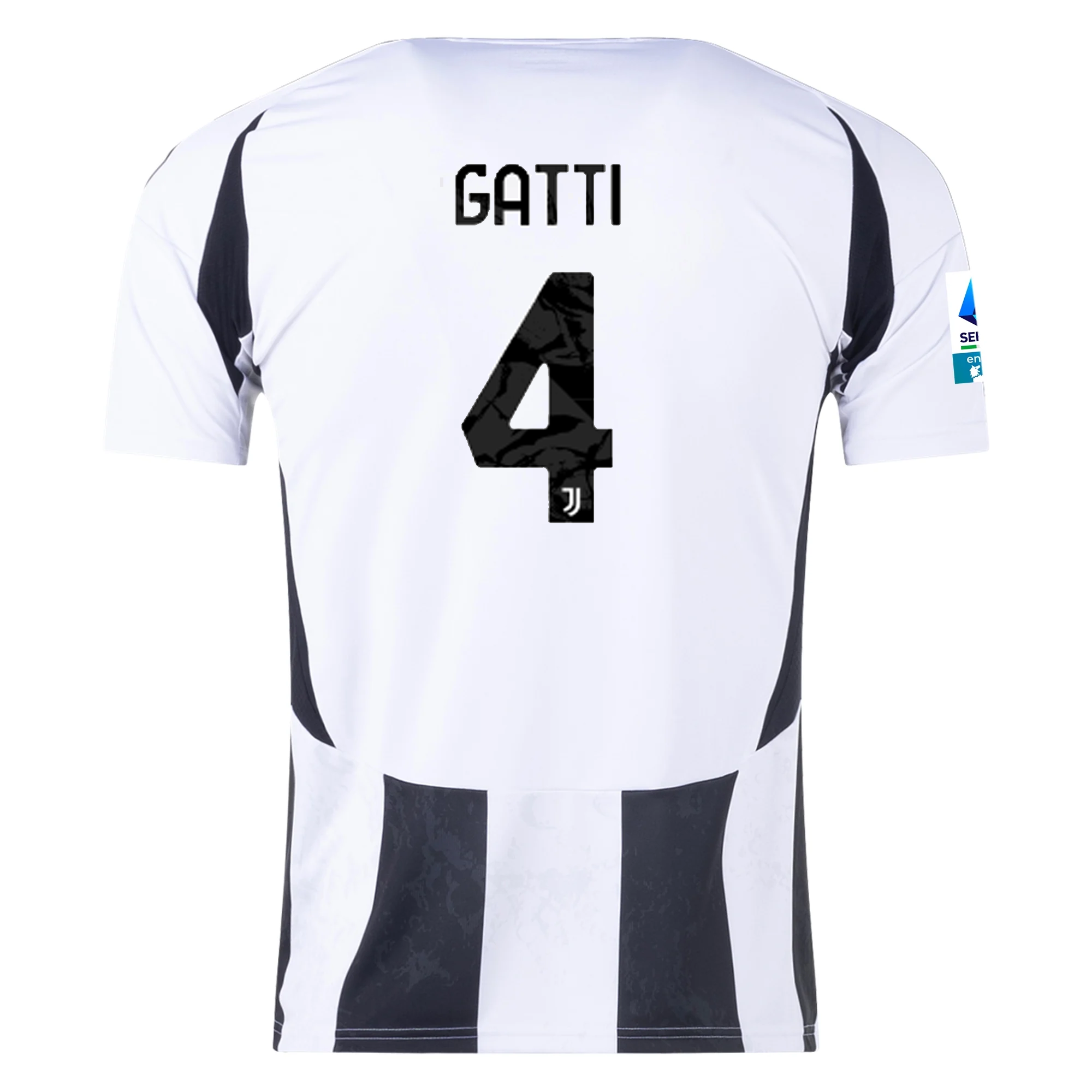 Juventus Gatti 2024-2025 Ser Home Jersey – Authentic Shirt