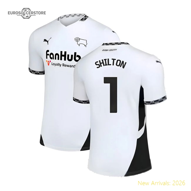 Derby County Children 2024 Home Jersey Shirt Football Fan Supporter Collection
