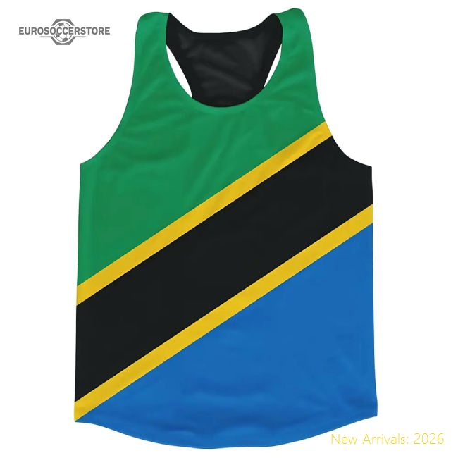 Authentic Tanzania Flag 20242025 Regular Jersey () Drifit