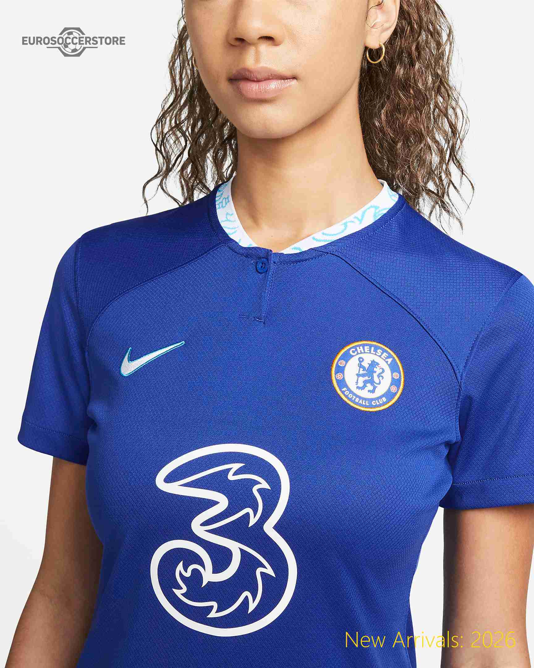 Official Team Merchandise Women Che Chelsea Home Home Durable Jersey