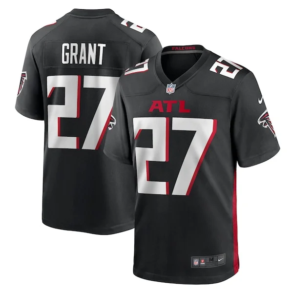 None Richie Grant Game Jersey - Black | NFL Player Jersey | NFL Footba